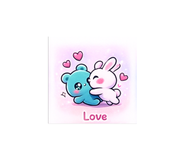 メッセージ入りスタンプ